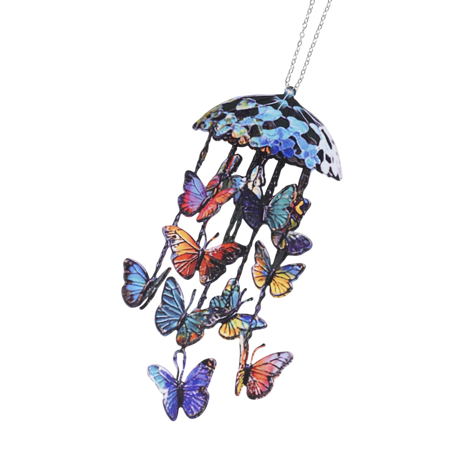 Carotoe F Gift Butterfly Wind Chimes Eatures Elegant Design And Pleasant Sound Or Birthdays Holidays And Home Decoration Butterfly Ornament