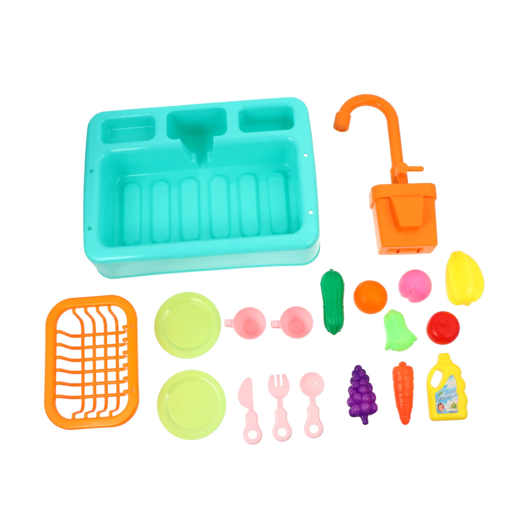 Bassin pour Bain D’oiseaux à Eau Courante, Bain Automatique Abs 1 Set