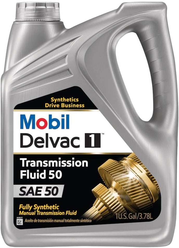 Mobil 1 122208-1 Delvac 1 Manual Transmission Fluid 50, 1-Gallon