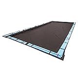 Blue Wave Bronze 8-Year 20-ft x 40-ft Rectangular In Ground Pool Winter Cover 20' x 20' (Rectangular)
