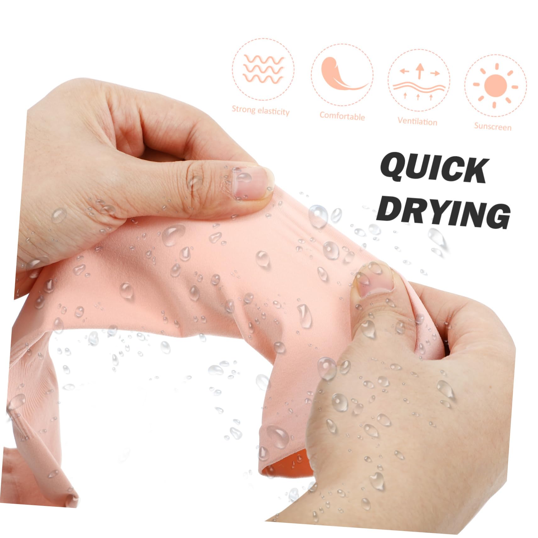 8 Paires Manches en soie glacée pour enfants bras manches filles manches enfants couvre-bras manchette anti uv Manchettes anti-UV revêtements extérieurs revêtements d'été 90% nylon