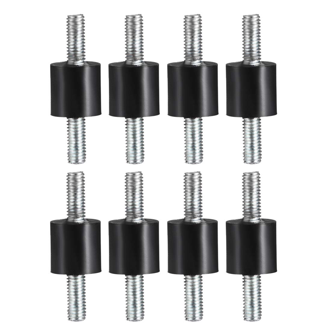 uxcell D15 x H10 Rubber Vibration Isolator Mounts Shock Absorber with M4 x 10mm Studs 8pcs — Amazon image 6