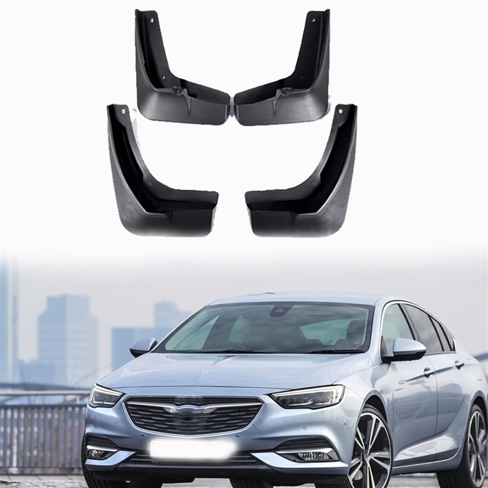 4-tlg. Spritzschutz Für Opel Insignia B MK2 2018-2022 - Komplettset Vorne & Hinten