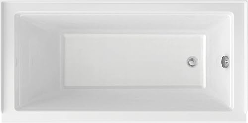 Miniatura 3 de American Standard 2545102.02 Town Square S 60"x30" Bañera de drenaje derecho en blanco