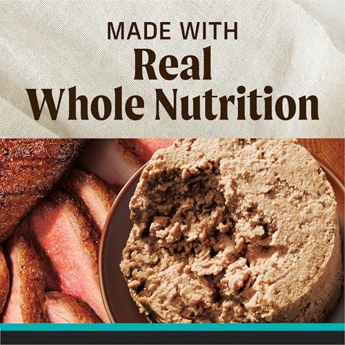 Image of Merrick Grain Free Canned Dog Food, Real Duck Dinner Recipe With Added Vitamins and Minerals, 12.7 oz. Can