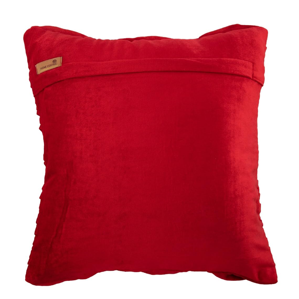 Federa Decorativa Per Cuscino In Velluto E Broccato - Ispirazione Asiatica, 60x40 Cm, Colore Rosso Vino, Chiusura Lampo, Realizzata A Mano In India
