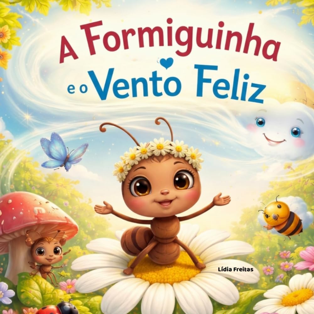 A formiguinha e o Vento Feliz: Uma jornada mágica sobre sonhos, esperança e o poder de acreditar