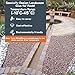 Rock Glue, 1Gallon Mulch Glue for Landscaping, Fast-Dry Strong Pea Gravel Stabilizer Landscape, Non-Toxic Long-Lasting Dries-Clear Strong Pea Gravel Binder for Pebble, Pine Straw for Outdoor Gardens