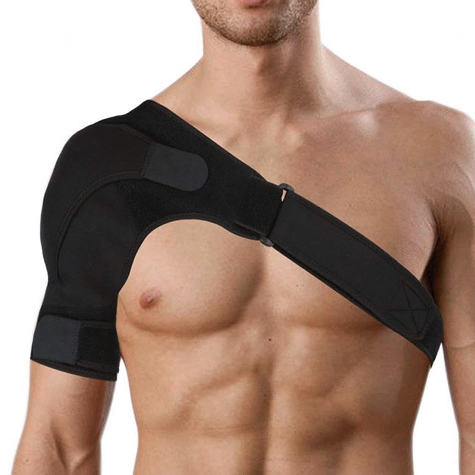 Tutore Spalla Uomo Donna - Sollievo Lesioni alla Spalla Distorsione, Manica Compressione Spalla Sinistra Destra, Prevenzione Lesioni, Articolazione AC Lussata, Tendinite