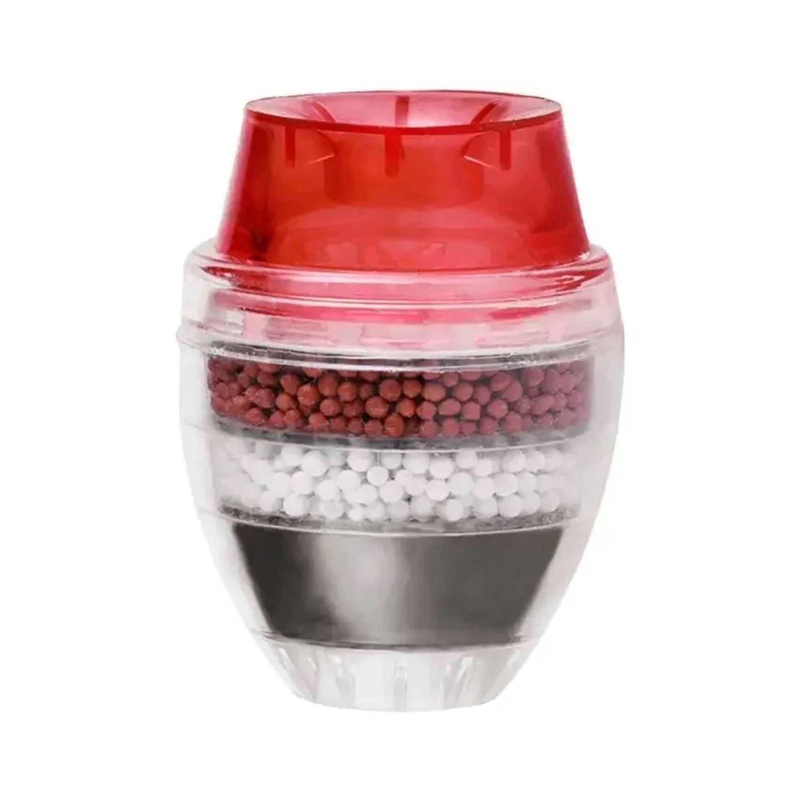 VNJUGF Küchenarmatur Wasserhahn Wasserreiniger Wohnaccessoires Wasserreiniger Filter Aktivkohle Wasserreiniger Filtration wanglan(rot)