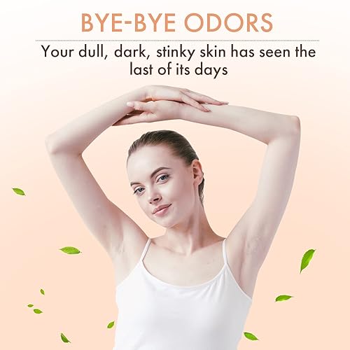 Miniatura 6 de Barra de jabón caqui para control de olores corporales  Gel de baño desodorante purificante con caqui japonés y extracto de té verde para eliminar