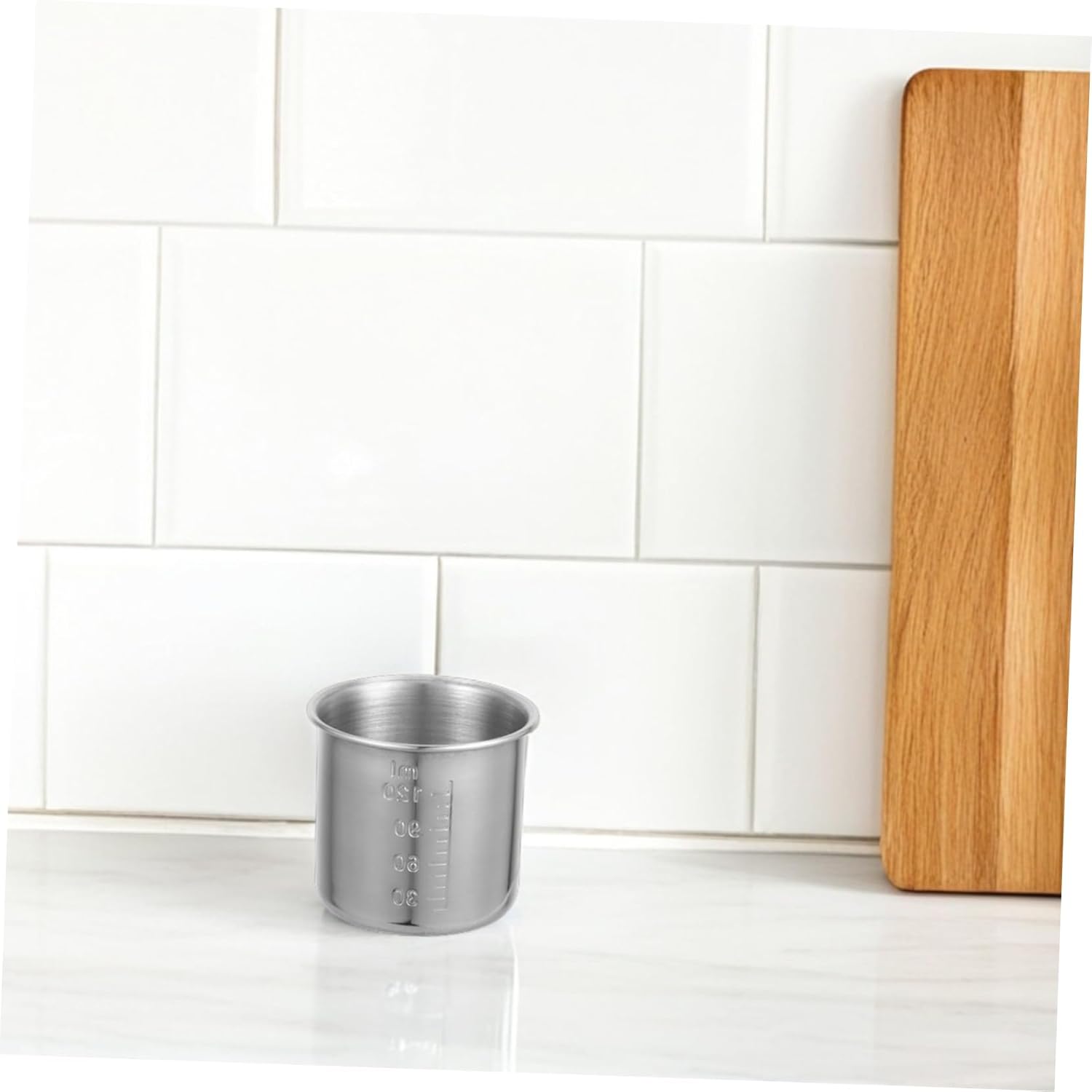 5sets 2pcs Stainless Steel Measuring Cups Portable Rice Cups with Scale for Cooking Baking Capacity Multi Measuring Container for Home Travel 2pcs*5