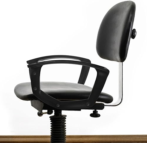 Miniatura 6 de TEHAUX Anillo para silla de oficina de plástico negro 2 piezas de repuesto para reposabrazos de silla de oficina - Anillo de reposabrazos de silla