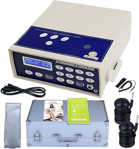 Máquina de desintoxicación iónica para baño de pies, sistema de desintoxicación profesional de iones de hidrógeno negativo, limpieza de spa con 2