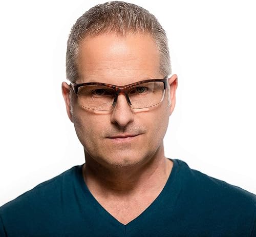 Miniatura 4 de VITENZI Gafas de seguridad bifocales con lectores, TR90, gafas protectoras de lectura de seguridad deportiva, Chieti