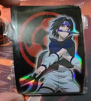 風魔手裏剣　写輪眼　うちはサスケ　スリーブ　50枚　新品未使用　海外　絶版 61dU5W8YN0L._AC_UF350,