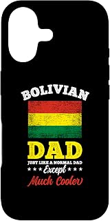 Funny Bolivia Flag Fathers Day Bolivian Dad Case for iPhone 17