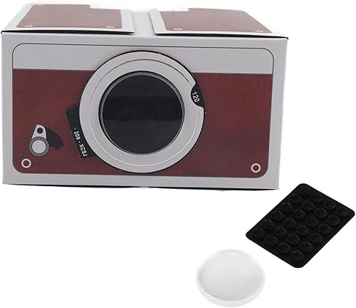 Miniatura 6 de Mini proyector, DIY Cartón Smartphone Proyector Segunda Generación Mini DIY Hogar Portátil Teléfono Móvil Proyector Teléfono Móvil Proyector de