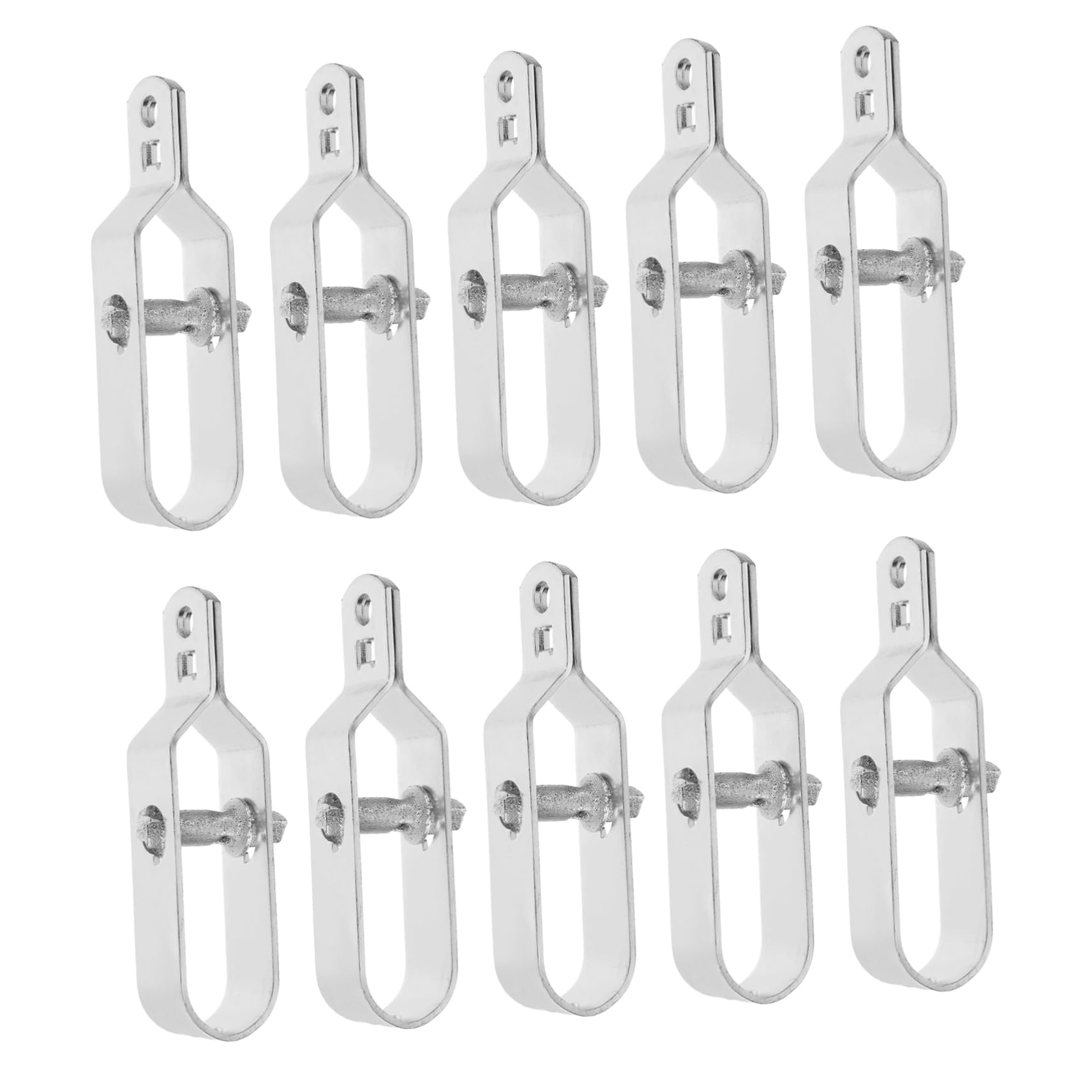 CHILDWEET 10pièces Tendeur De Câble Acier Robuste Pour Clôtures Treillis Métallique Outil De Fil Multi-usages Tendeur De Corde Facile à Utiliser Transporter