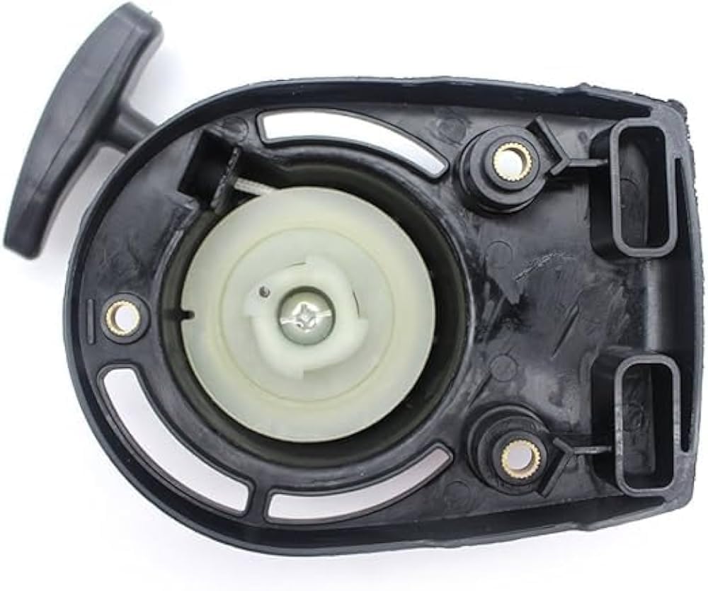 Powered by GX35 Brush Cutter Parts Recoil Pull Starter Fit GX 35 Gas Gasoline Engine Compatibale 4 Stroke Brush Cutter GX35 Engine Pull Starter