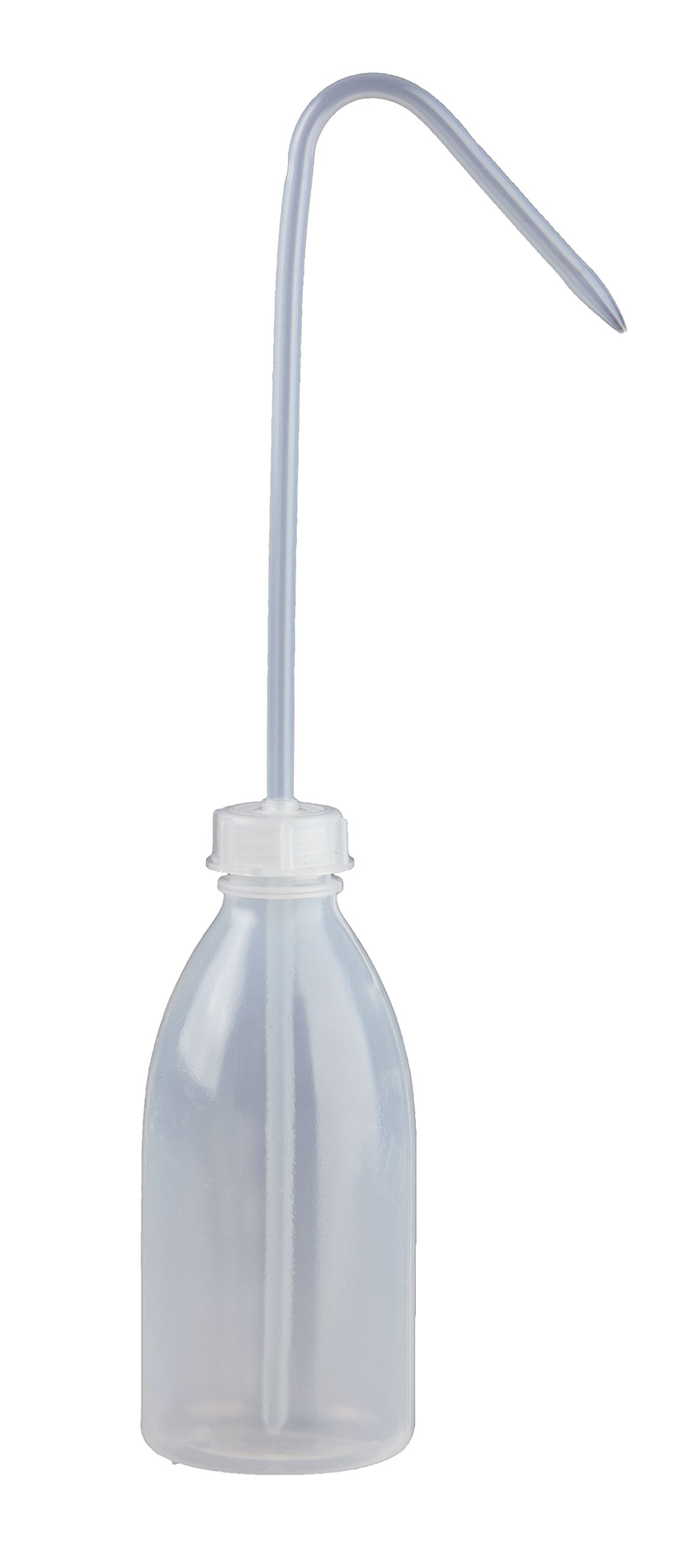 24 x 250ml rund natur aus LDPE inkl. Schraubverschluss mit Steigrohr (Spritzverschluss), Laborflasche, Enghals, Dosierflasche, Dosierflaschen ***