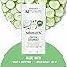 Schmidt's Aluminum-Free Vegan Deodorant Fresh Cucumber for Women and Men, with 24 Hour Odor Protection, Natural Ingredients, Cruelty-Free, 2.65 oz