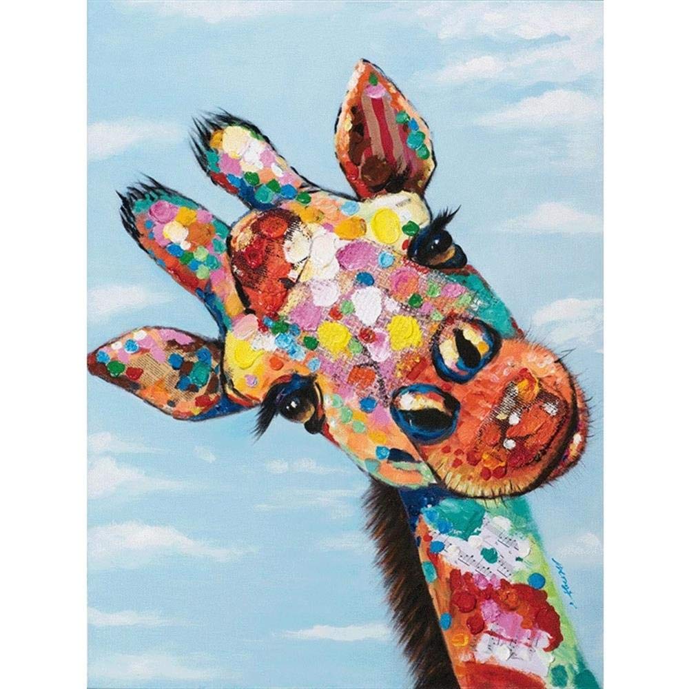 Puzzles for Adults 1000 Piece Wooden Giraffe Portable Rollable Puzzle Game Toys IQ Challenge Modern 