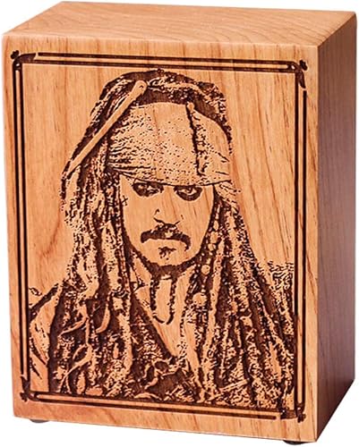 Miniatura 5 de Youtang Caja de música de cuerda Mecanismo Mecanismo Grabado Marco de Madera Estilo Caja Musical (La Bella y La Bestia)