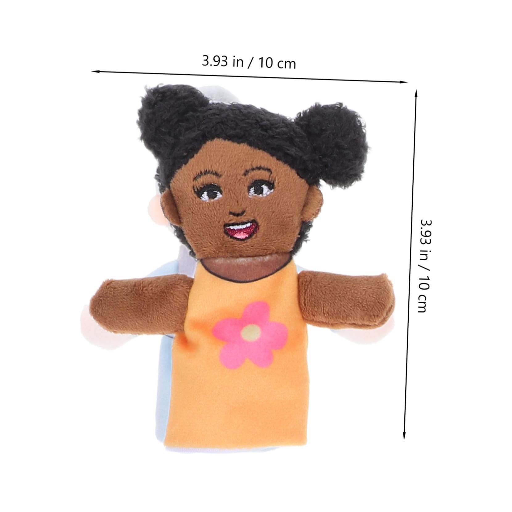 Ipetboom 6 pezzi Burattini Da Mano Famiglia in Morbido Peluche Marionette Ditale per Gioco Educativo e Racconti per Asilo e Spettacoli Casa