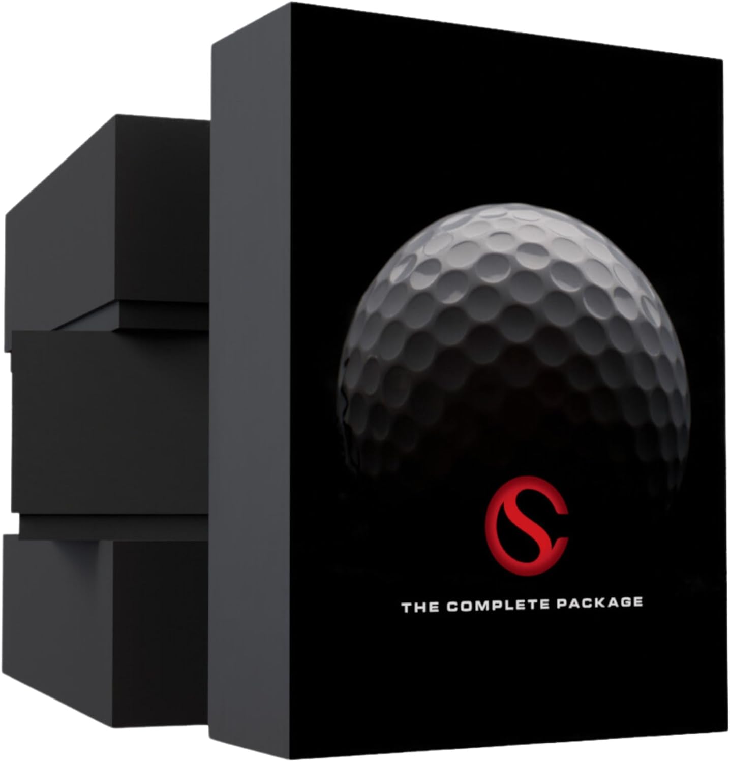 CADDYSACK Golf Ball Holder Gift Set - Silicone Holder with 2 Balls, Ball Marker, Towel & Carabiner - Funny Gift, Golf Club Bag Accessory - Ideal for Tournament Prizes, Special Occasions