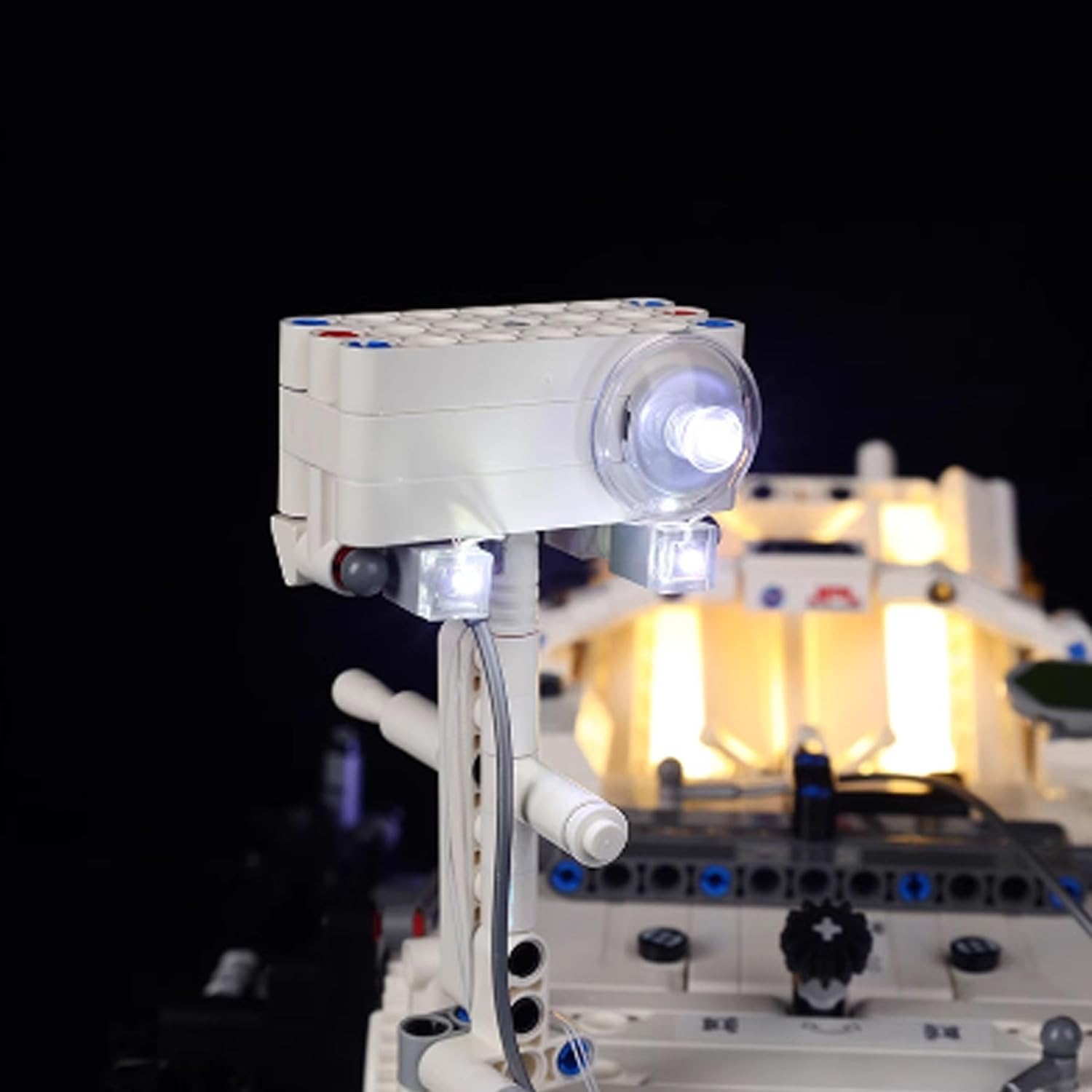 LED Lighting Kit Compatible with Lego 42158 Mars Probe Series LED Light Set (Model Kit Not Included - Lighting Components Only) (Remote Control Version)