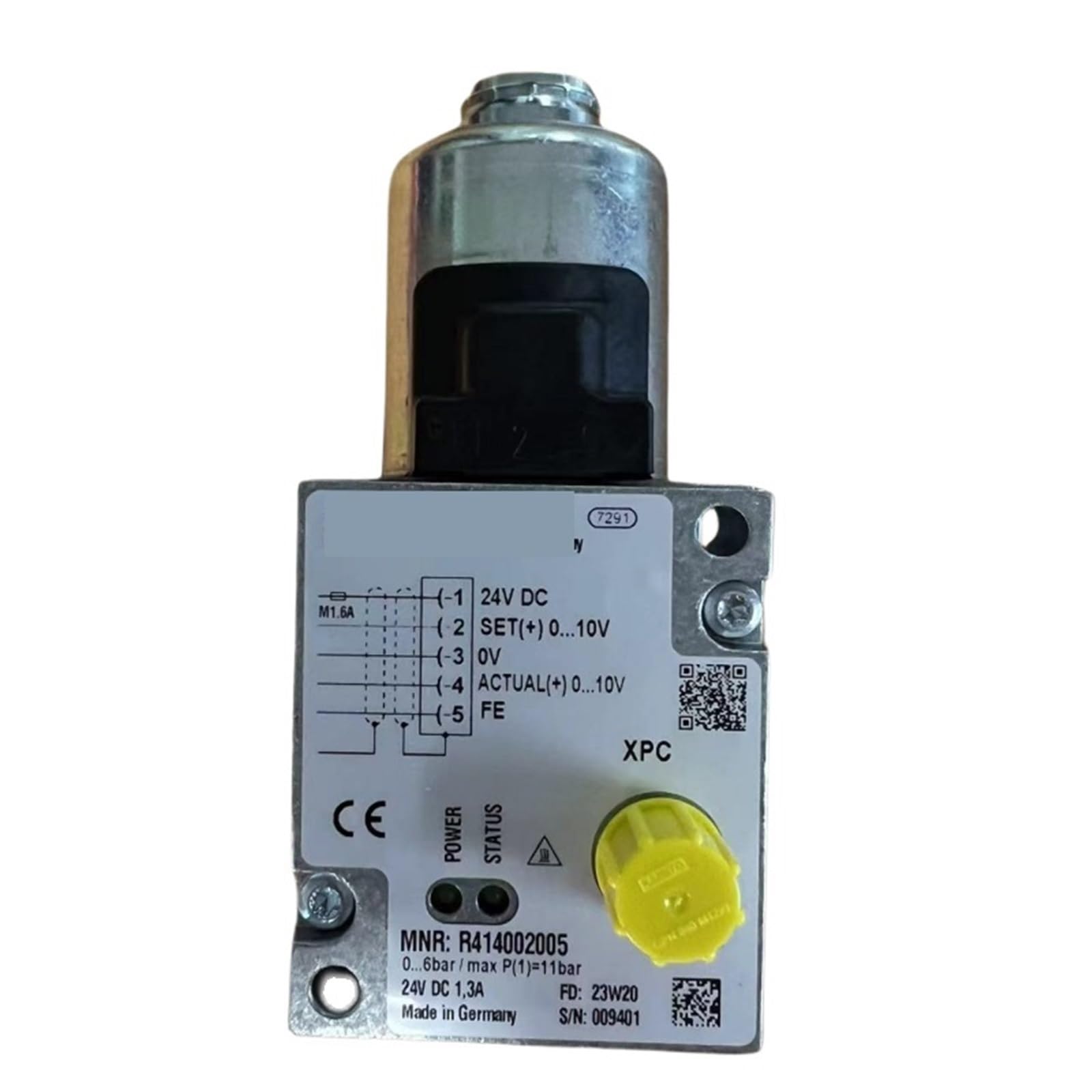 Uwjisltr R414002005 4-20Ma 1Pcs Pressure Proportional Valve R414002004 R414002005(R414002005 4-20Ma)