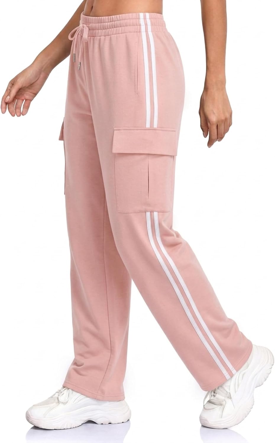 Inno Cargo Pants Women Straight Leg Track Sweatpants 28/31/34/36 Inseam