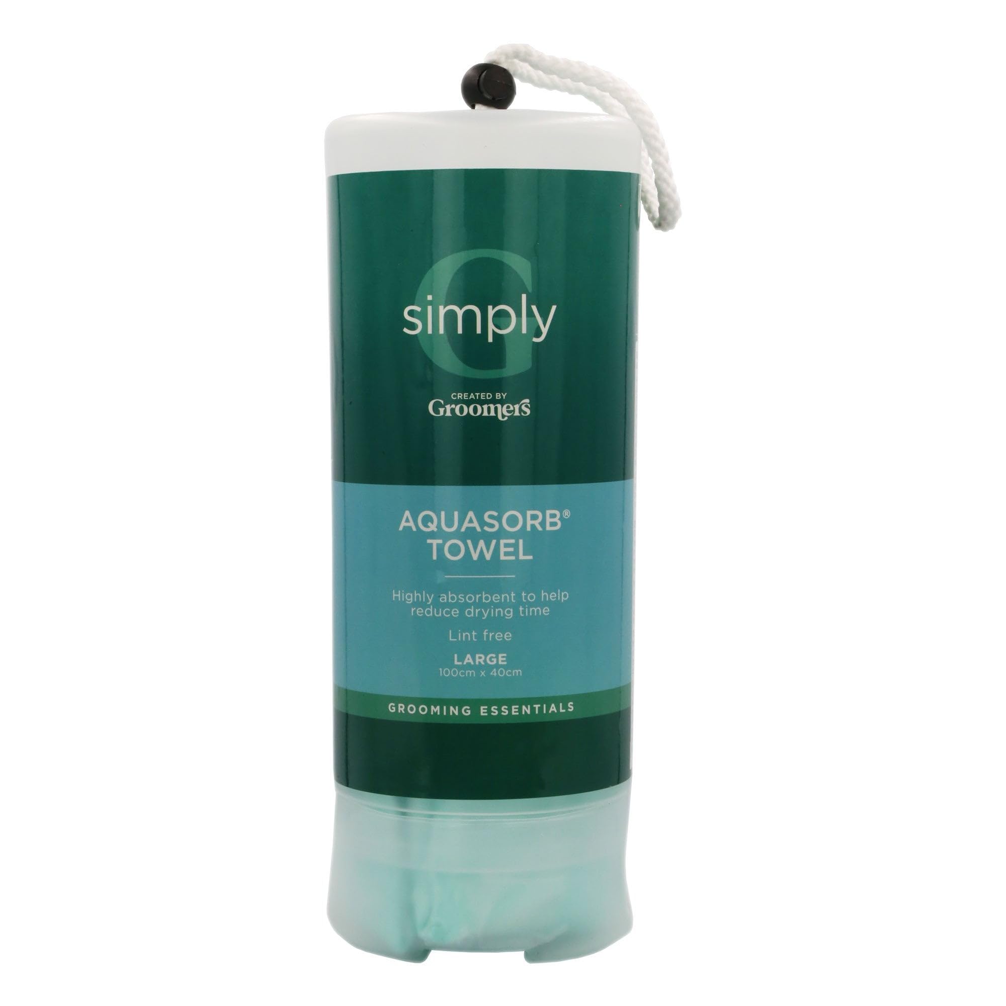 Large Aquasorb Pet Towel | Microfibre Chamois Professional Dog Grooming Essentials | Super Absorbent Lint Free