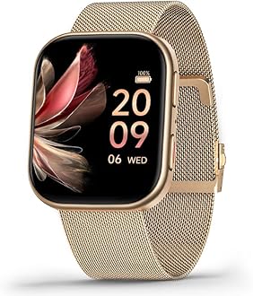 Health & Fitness Tracker (Answer/Make Calls), Smart Watch with 24/7 Heart Rate and Blood Pressure, Sleep Tracking, Blood Oxygen Monitor, 120+ Sport Mode Activity Tracker for Women Men