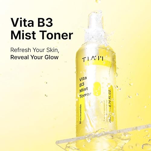 Miniatura 3 de TIAM Vita B3 Tónico en niebla, 6.76 onzas líquidas, espray facial que aumenta el brillo con niacinamida, ácido tranexámico y vitamina C para todo