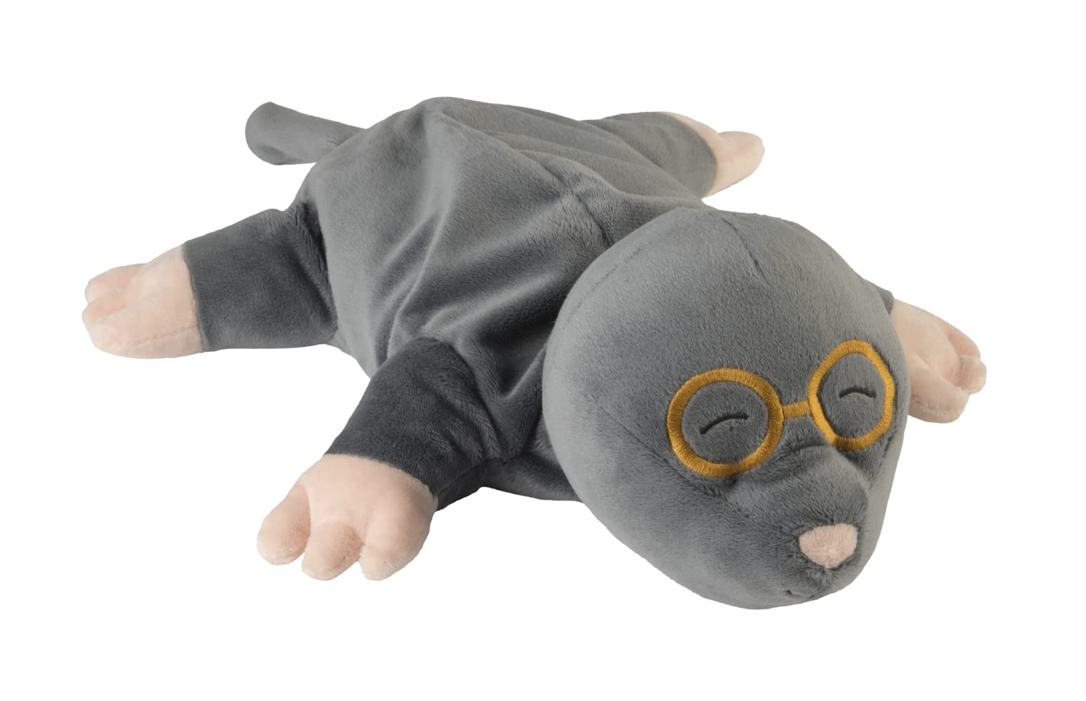 Warmies® Wärmekissen/Stofftier"Schlafender Maulwurf" Hirse Lavendelfüllung 45cm 700g (exklusives Warmies-Design für Greenlife Value)