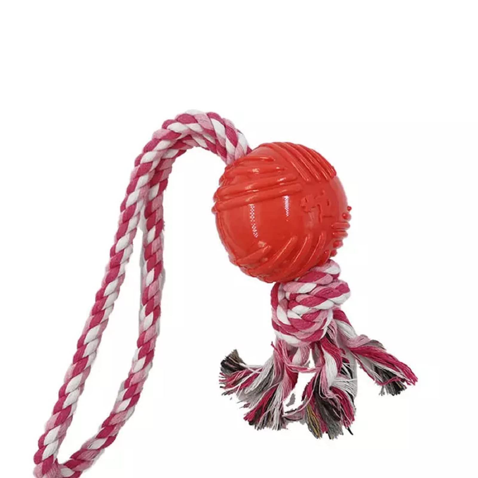emily pets Dog Balls for Aggressive Chewers, Tough Tug of War Dog Toy, Interactive Dog Toy for Fetch Durable Dog Rope Chew Toy for Medium Large Dogs Tough Puppy Teething Toy (B0B8555LRP) Amazon Price History, Amazon Price Tracker