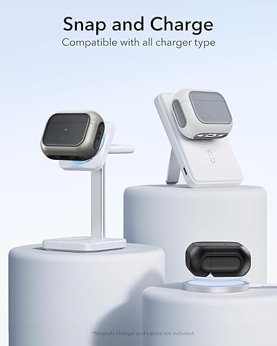 Miniatura 7 de ESR Funda para AirPods Pro de 2 generación (HaloLock), compatible con Airpods Pro de 21 generación (202320222019), compatible con MagSafe, cubierta