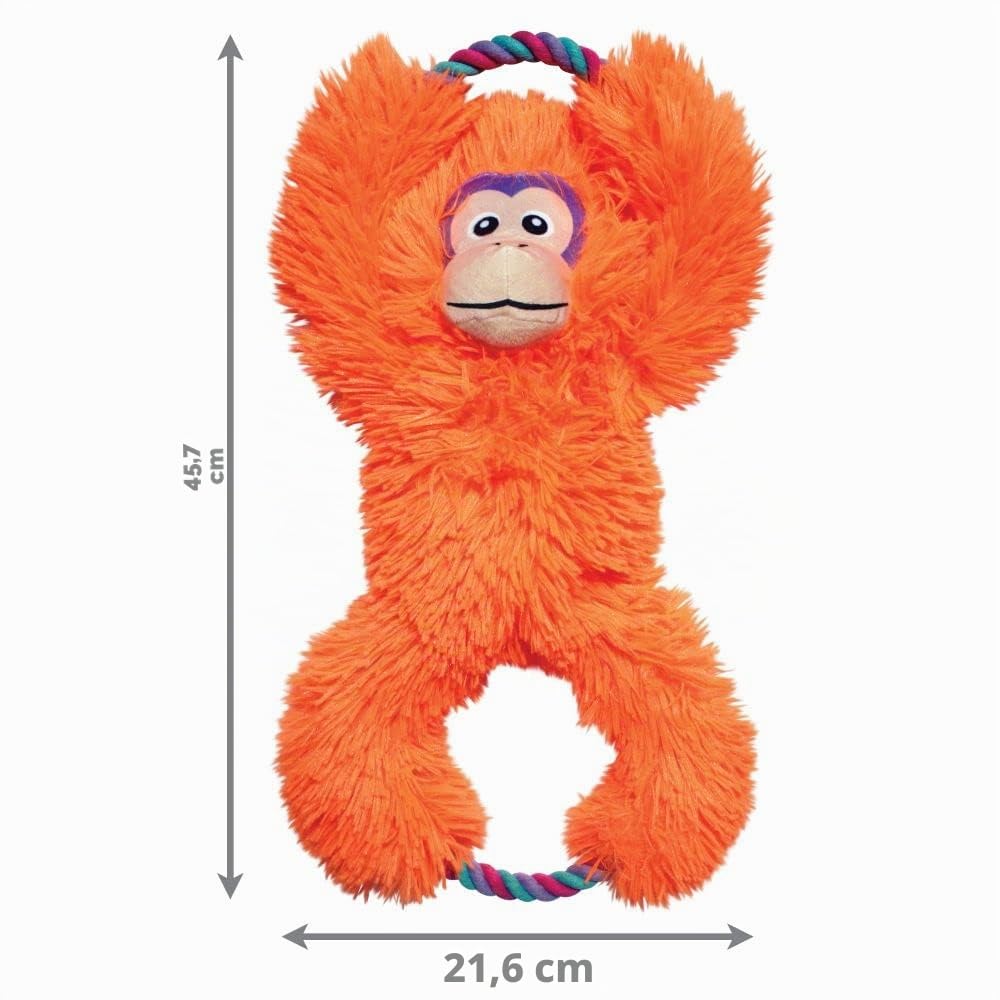 KONG Juguetes De Peluche Para Perros Tuggz Monkey