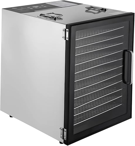 Miniatura 3 de Deshidratador de alimentos 12 bandejas de acero inoxidable carne fruta vegetal máquina secadora de carne seca máquina conservadora de alimentos con