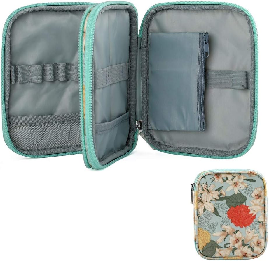 Katech Crochet Hook Case Empty Zipper Bags Organizer