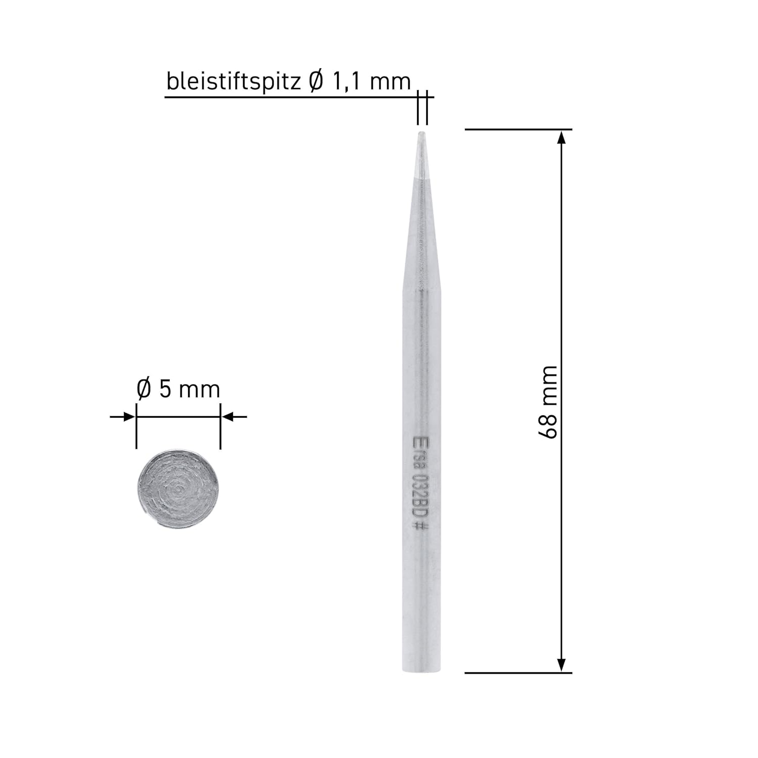 Ersa 032BD Long-Life Soldering Tip