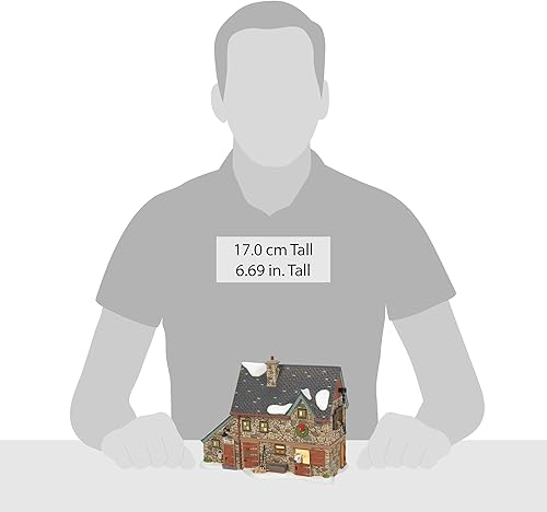 Miniatura 3 de Department 56 Dickens Village Huffam Fields Farm - Edificio iluminado, 6.61 pulgadas, multicolor