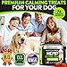 FurroLandia Hemp Calming Treats for Dogs - 170 Soft Chews - Made in Usa - Hemp Oil for Dogs - Dog Anxiety Relief - Natural Calming Aid - Stress - Fireworks | Aggressive Behavior (Bacon Flavor)