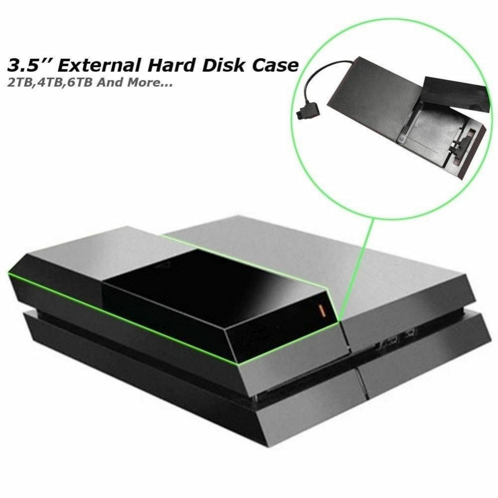 Zewnętrzna skrzynka rozszerzeń dysku twardego 3,5" zewnętrzna obudowa dysku twardego do aktualizacji PS4