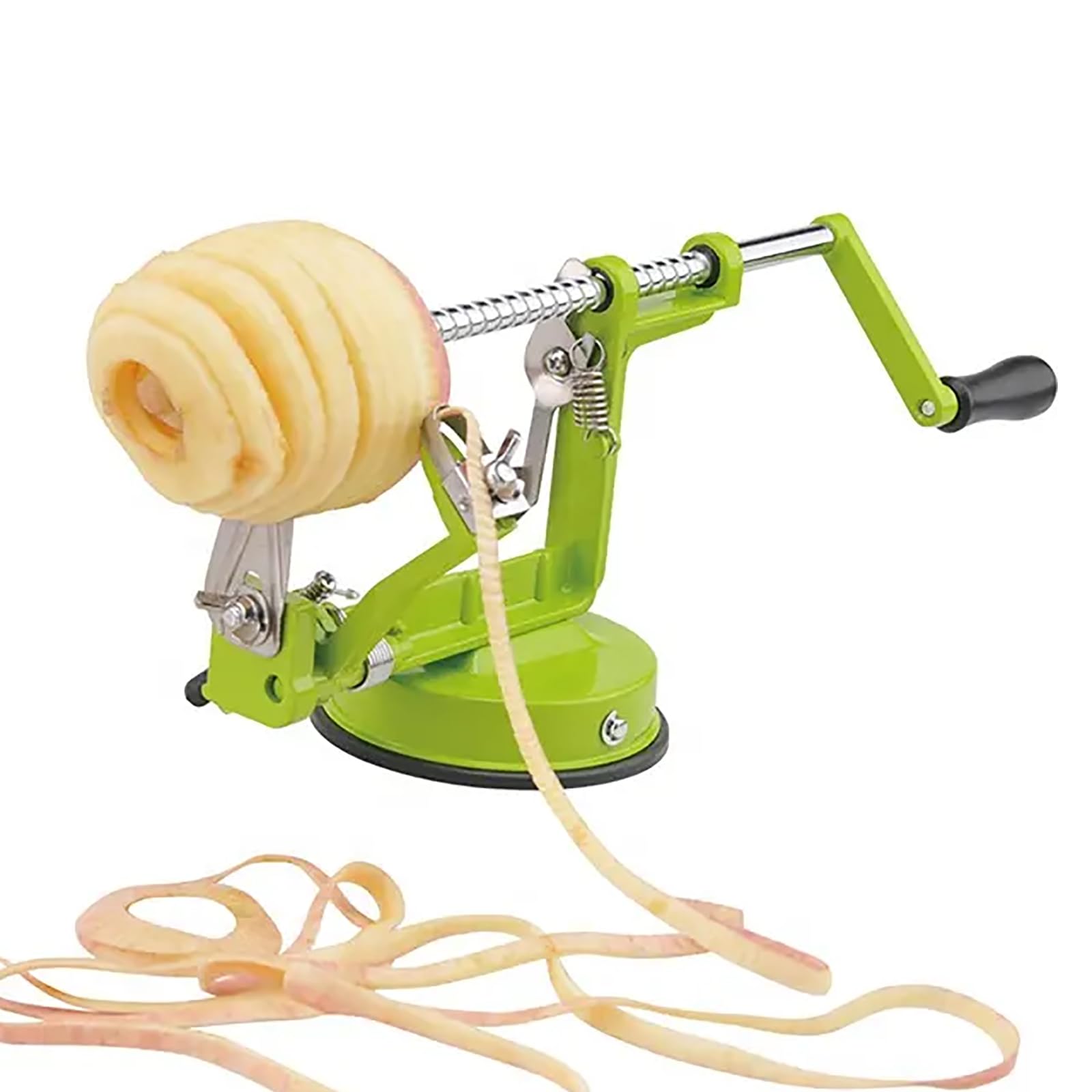 Apfelschäler, Entkerner, Edelstahl, Apfelentkerner, Schäler Mit Leistungsstarker Saugbasis Und Rutschfester Handkurbel Für Obst, Kartoffeln Oder Gemüse, Herbstpflücksaison, Saisonales Geschenk
