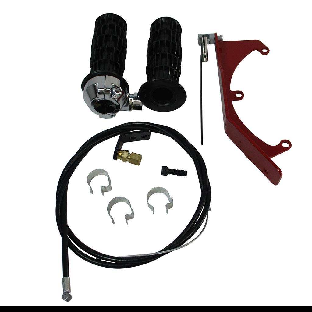 OMB Warehouse 7/8" Throttle Set with Predator Throttle Linkage