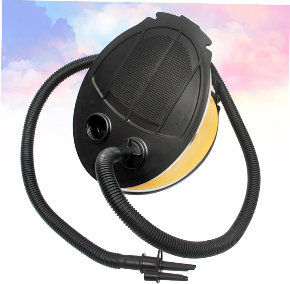 Foot Pump for Inflatable Toys Air Mattresses Displacement Plastic for Outdoor Use