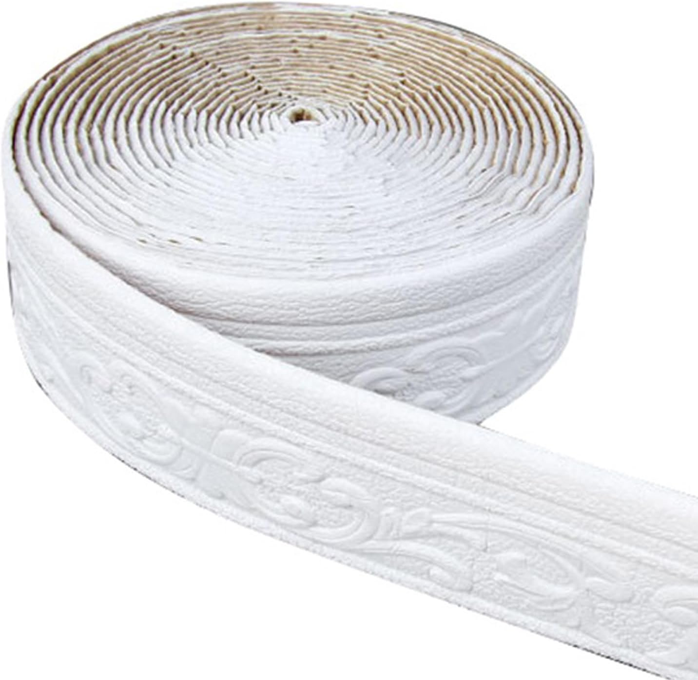 MOCASTLE Wallpaper Borders Self Adhesive 10mx8cmx4mm Skirting Board